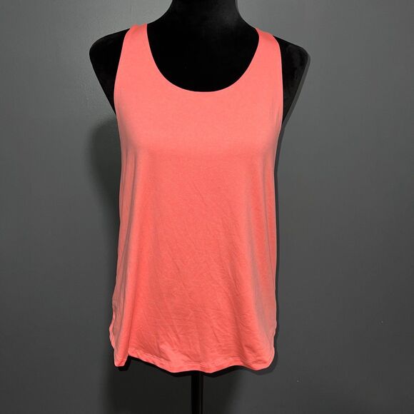 kiava Tops - KIAVA Athletic Tank Top Womens Large Drape Back Racerback Braided Detail